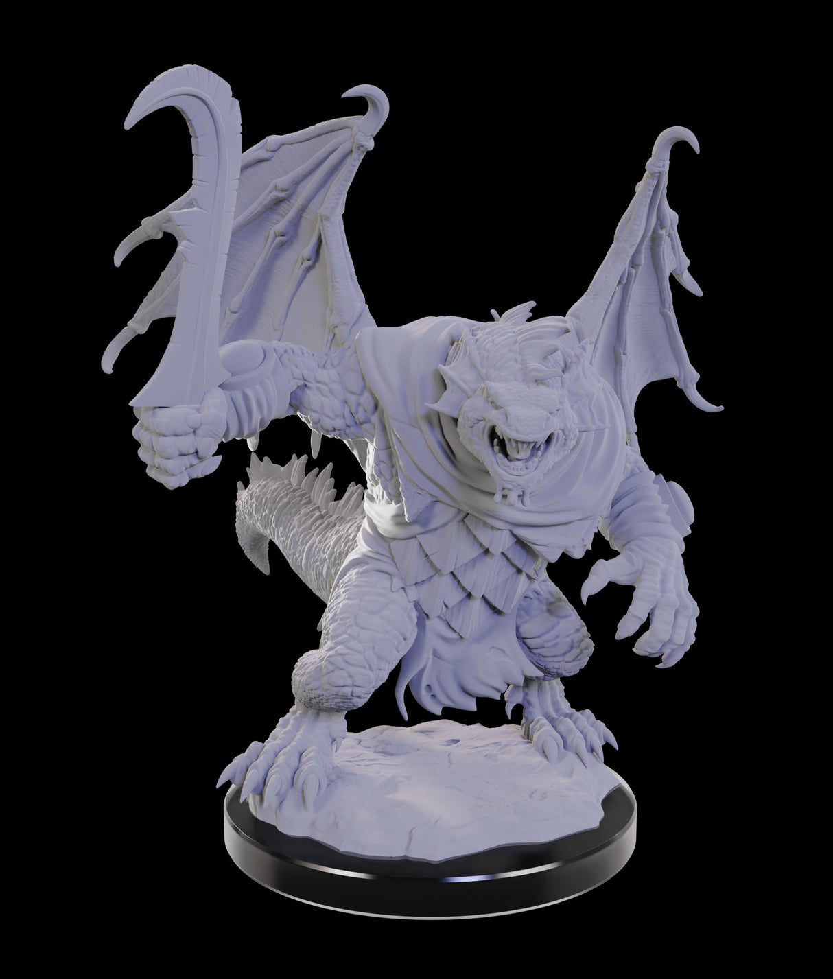 Dungeons & Dragons Nolzur's Marvelous Unpainted Miniatures: W22 Draconian Mage & Foot Soldier