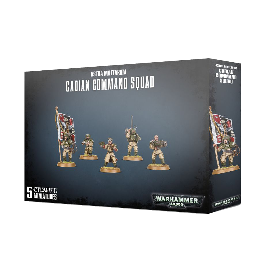 Warhammer 40,000: Astra Militarum - Cadian Command Squad