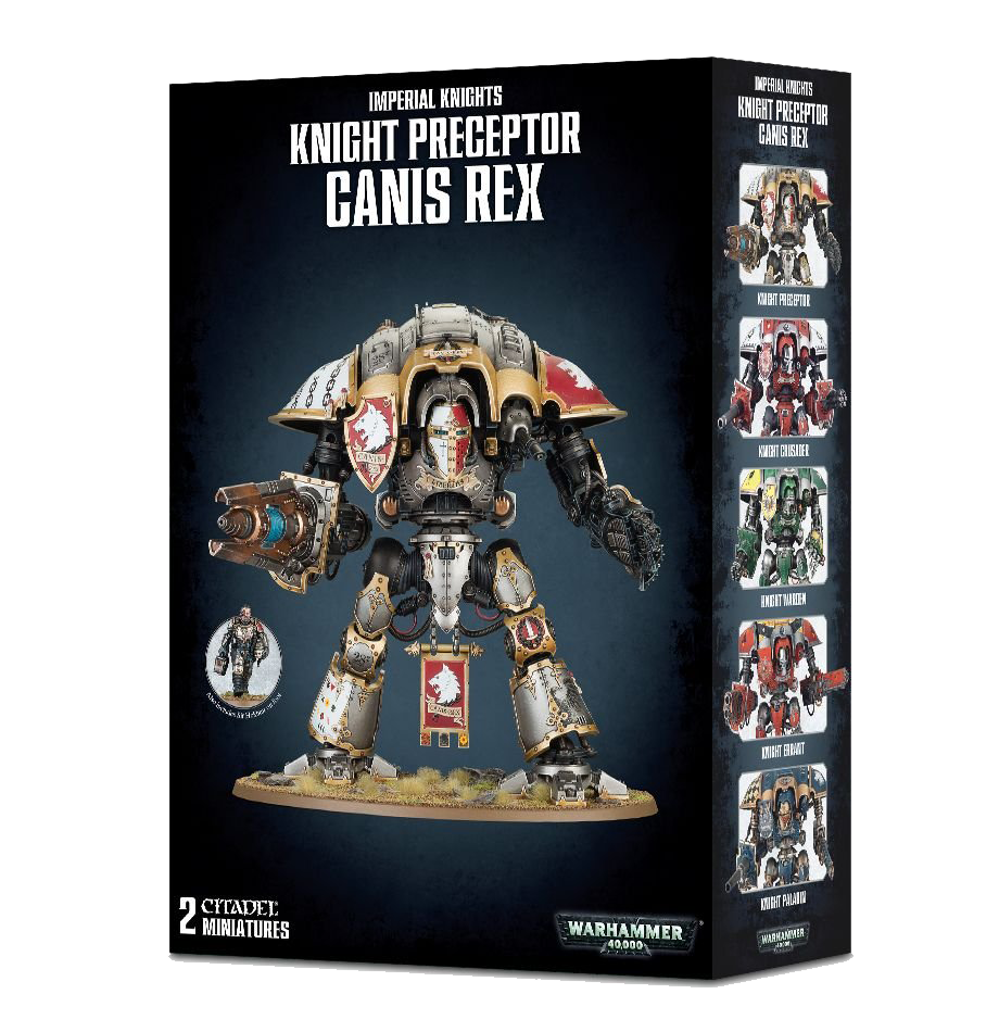 Warhammer 40,000: Imperial Knights Knight Preceptor Canis Rex