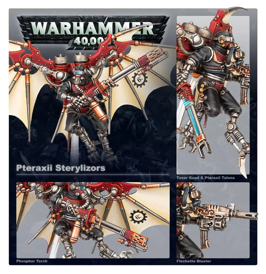 Warhammer 40,000: Adeptus Mechanicus Pteraxii Sterylizors