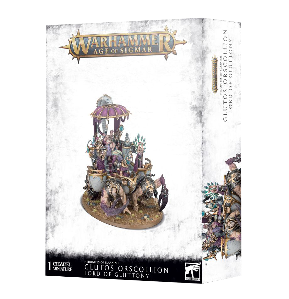 Warhammer Age of Sigmar: Hedonites of Slaanesh: Glutos Orscollion, Lord of Gluttony