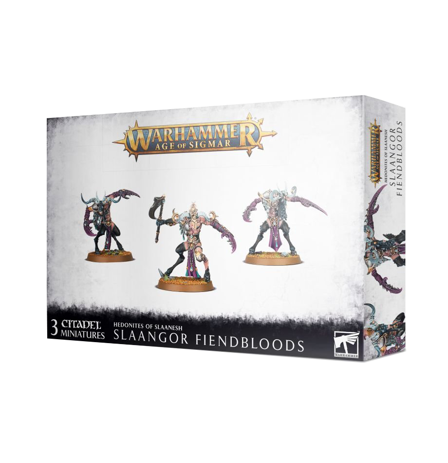 Warhammer Age of Sigmar: Hedonites of Slaanesh: Slaangor Fiendbloods