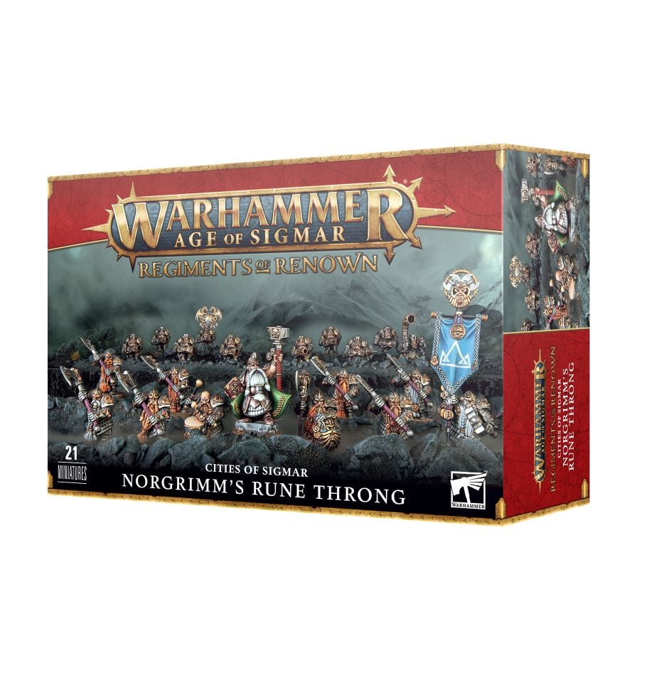 Warhammer Age of Sigmar: Cities of Sigmar: Norgrimm's Rune Throng
