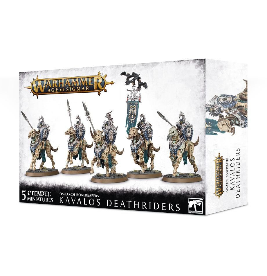 Warhammer Age of Sigmar: Battleforce: Ossiarch Bonereapers – Kavalos Deathriders
