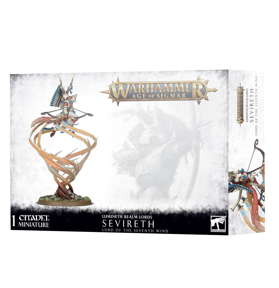 Warhammer Age of Sigmar: Lumineth Realm-Lords - Sevireth Lord of the Seventh Wind