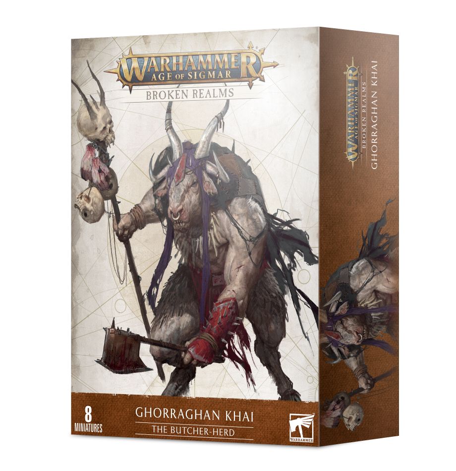 Warhammer Age of Sigmar: Broken Realms - Ghorraghan Khai - The Butcher-herd