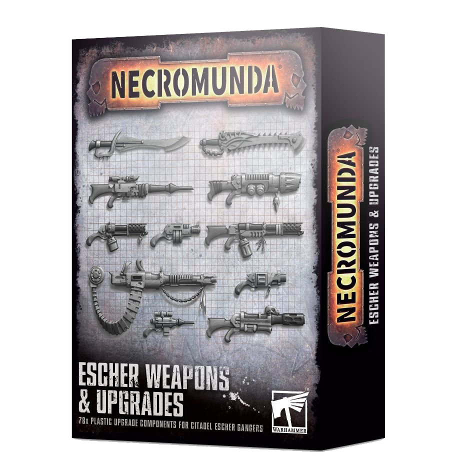 Warhammer Necromunda: Escher Weapons & Upgrades