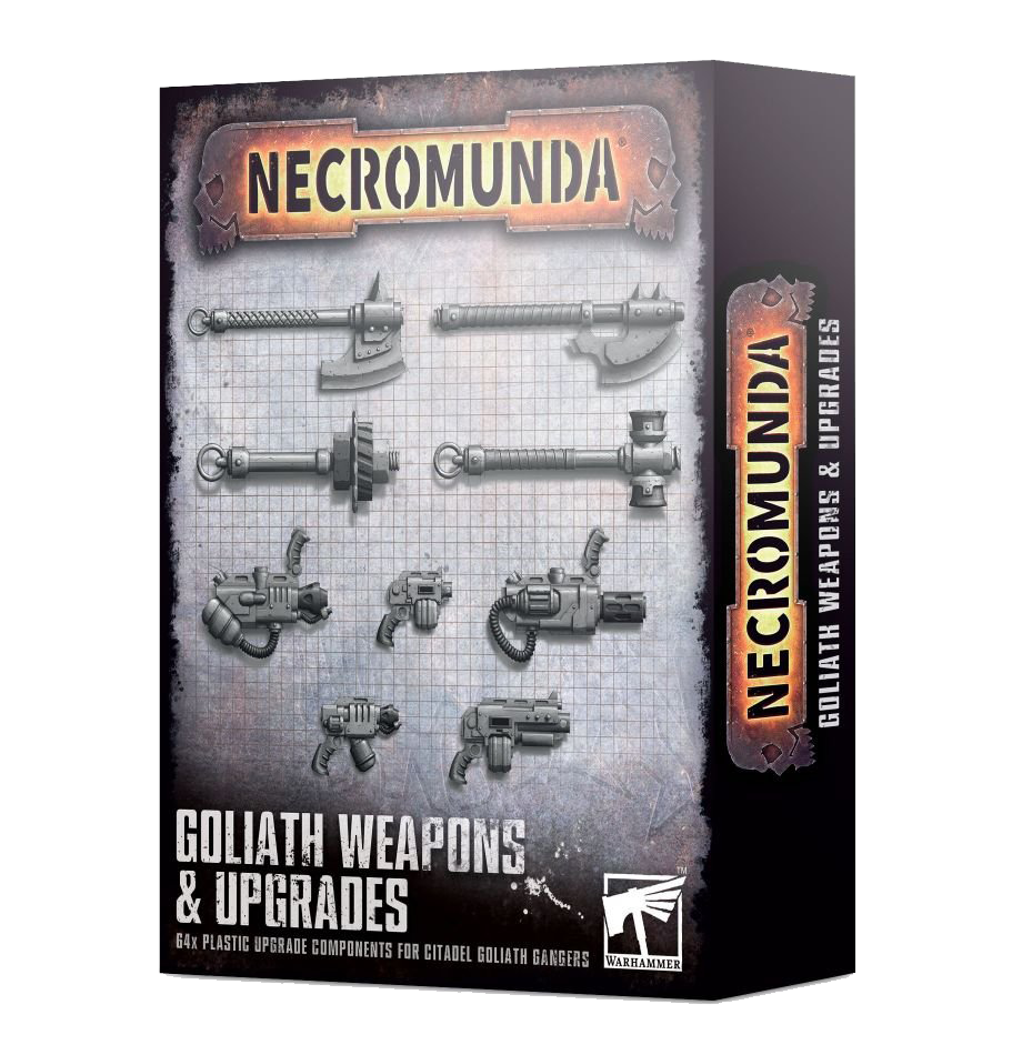Warhammer Necromunda: Goliath Weapons & Upgrades