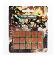 Warhammer 40,000: Arks of Omen - Sanguinary Guard Dice Set