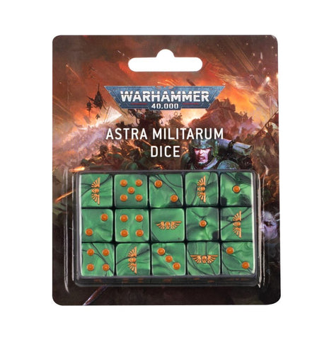 Warhammer 40,000 Astra Militarum Dice Set
