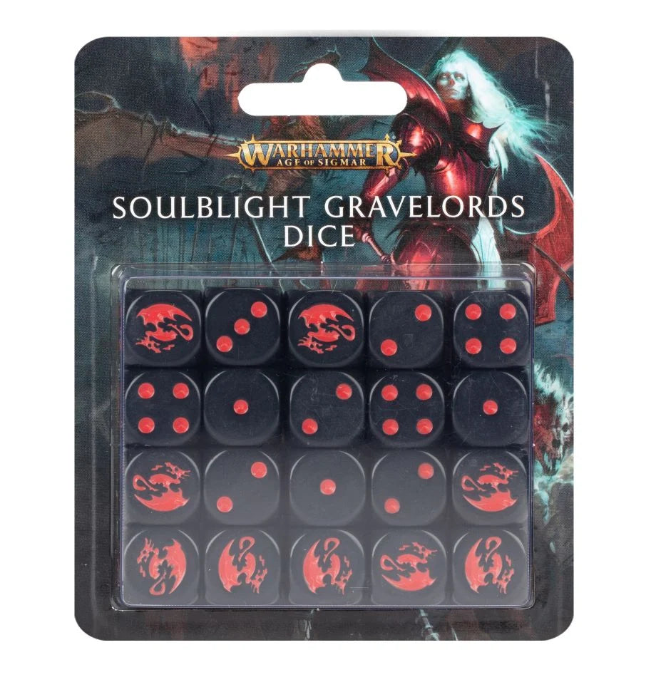 Warhammer Age of Sigmar: Soulbright Gravelords Dice