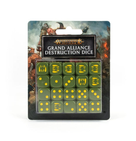 Warhammer Age of Sigmar: Grand Alliance Destruction Dice Set