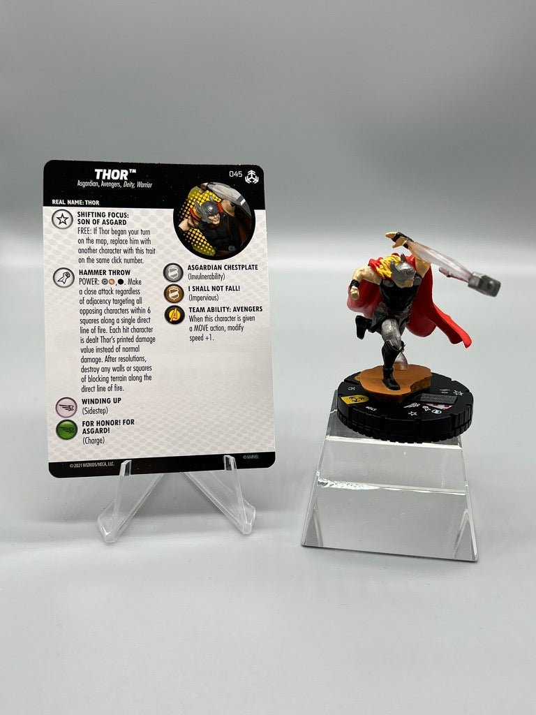 HeroClix Marvel Avengers War of the Realms #045 Thor