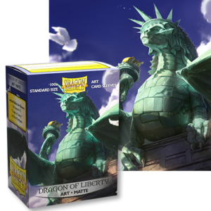 Dragon Shields: (100) Matte Art - Dragon of Liberty