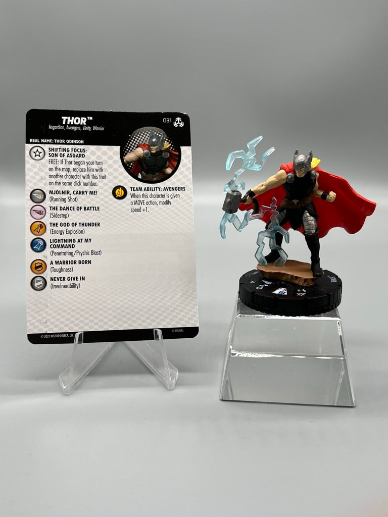 HeroClix Marvel Avengers War of the Realms #031 Thor