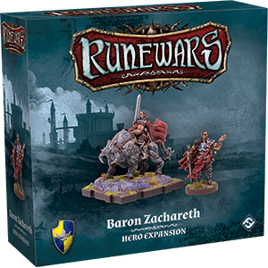 Runewars: The Miniatures Game - Baron Zachareth Hero Expansion