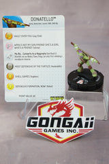 Heroclix Teenage Mutant Ninja Turtles set Donatello #027 Super Rare