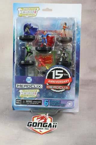 DC Heroclix 15th Anniversary Justice League of America Starter Set