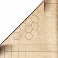 Chessex: Double-Sided Battlemat With 1" Squares/Hexes