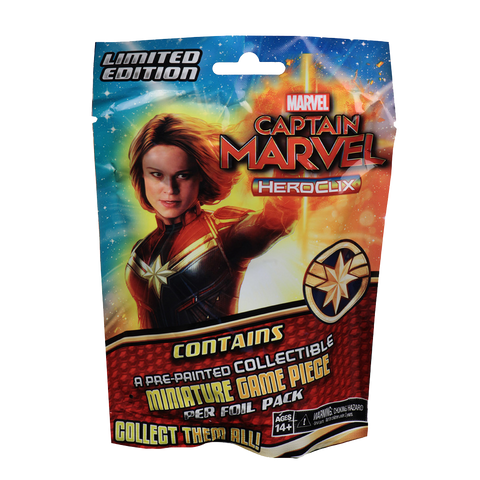 Marvel HeroClix: Captain Marvel Movie Gravity Feed Foil Pack