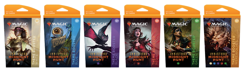 Magic the Gathering CCG: Midnight Hunt Theme Booster