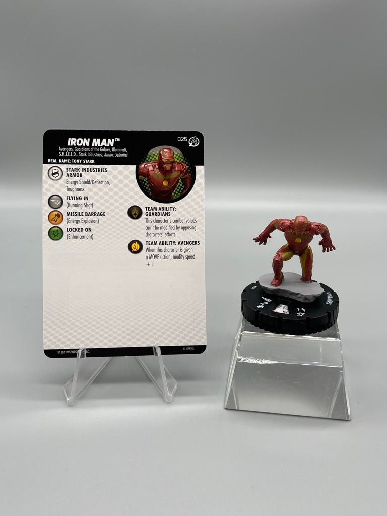 HeroClix Marvel Avengers Fantastic Four Empyre #025 Iron Man