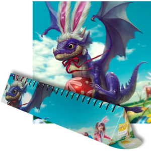 Dragon Shield: Playmat - Easter Dragons