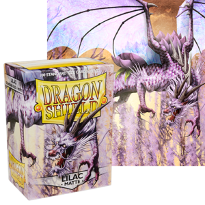 Dragon Shields: (100) Matte Lilac