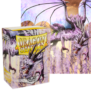 Dragon Shields: (100) Matte Lilac – Gongaii Games