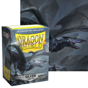 Dragon Shields: Non Glare Matte Silver (100)