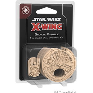 Star Wars: X-Wing 2nd Edition - Galactic Republic Maneuver Dial Upgrade Kit