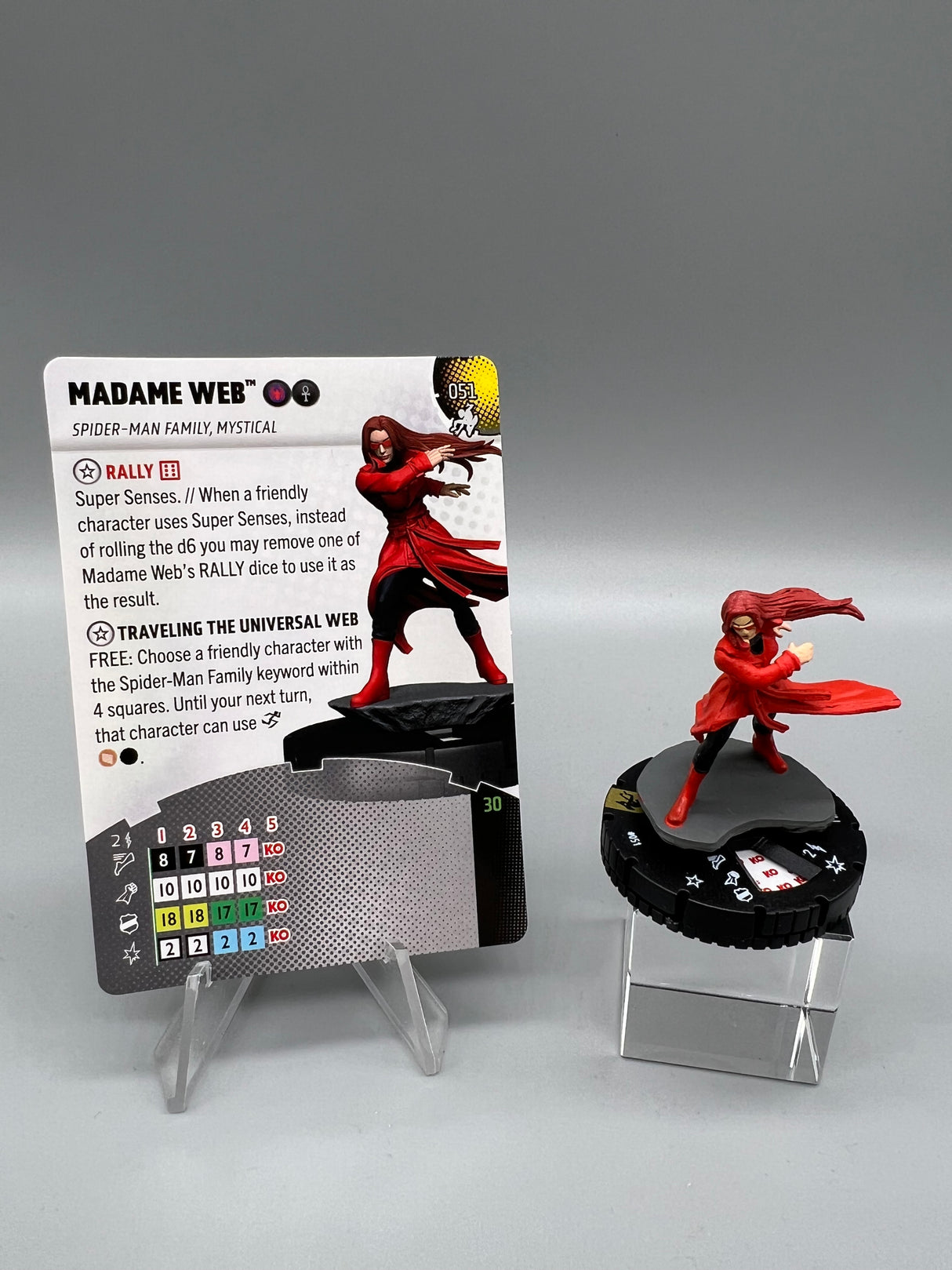 HeroClix Spider-Man Beyond Amazing #051 Madame Web