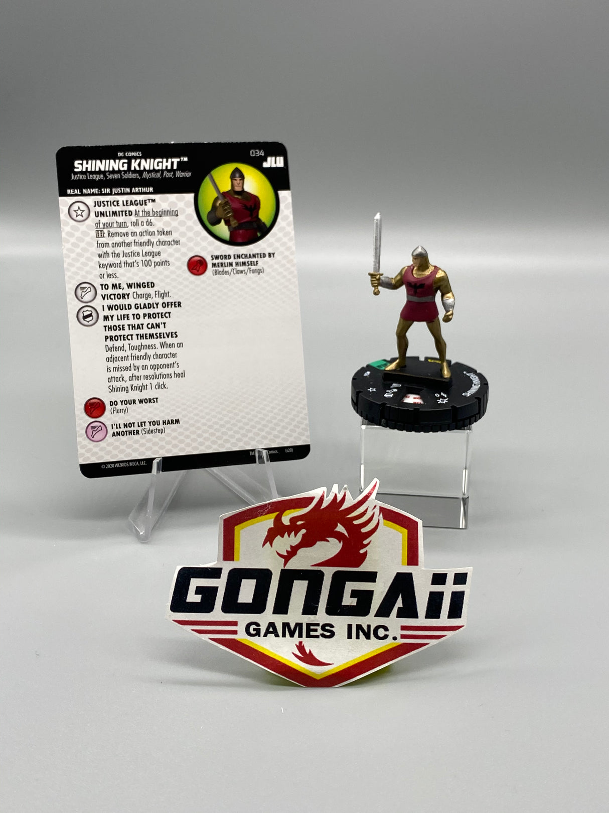 Heroclix Justice League Unlimited #034 Shining Knight