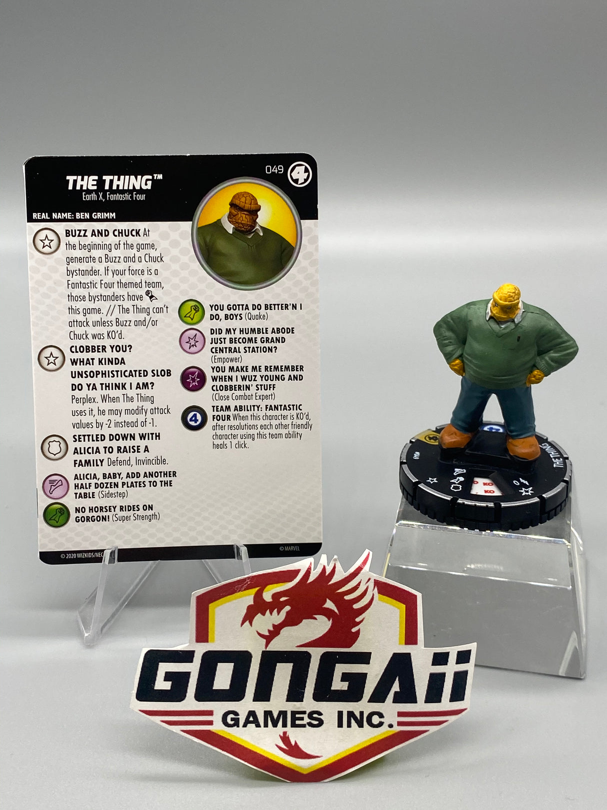 Marvel Heroclix: Fantastic Four #049 The Thing
