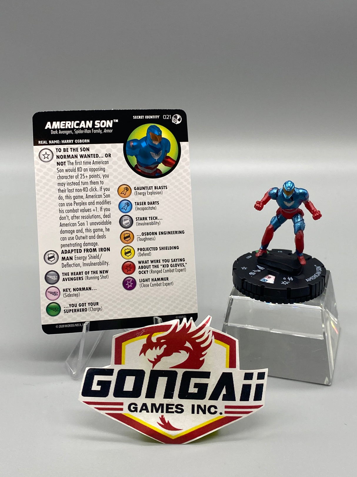 Heroclix Spider-man and Venom Absolute Carnage #021 American Son