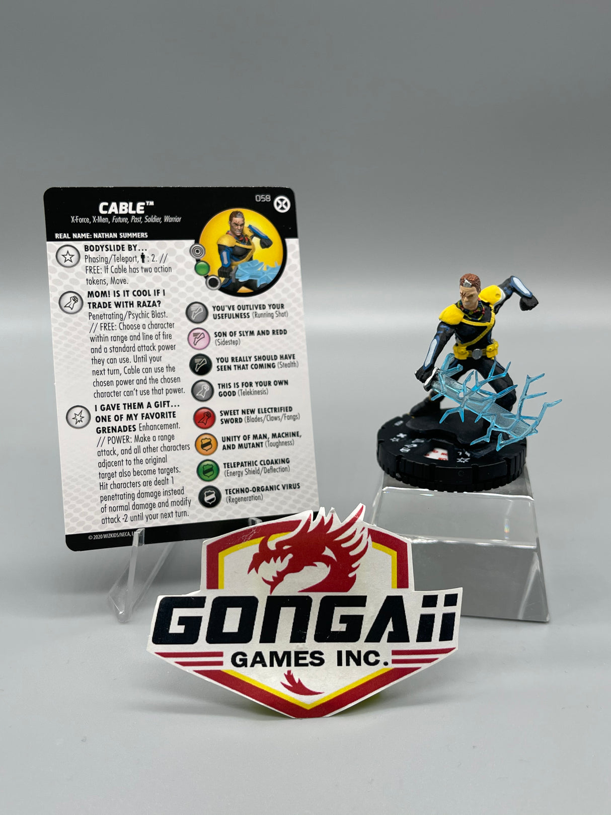 HeroClix X-Men House of X #058 Cable
