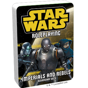 Star Wars RPG: Adversary Deck - Imperials and Rebels III Deck