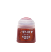 Citadel Base Paint: Khorne Red (12Ml)