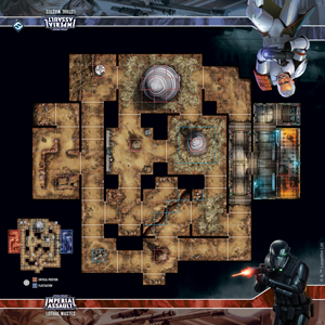 Star Wars Imperial Assault: Skirmish Map - Lothal Wastes