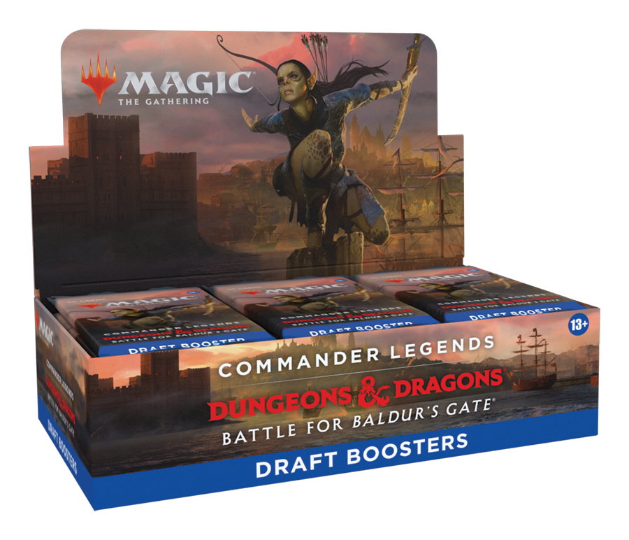 Magic the Gathering CCG: Commander Legends Battle for Baldur's Gate Draft Booster Box