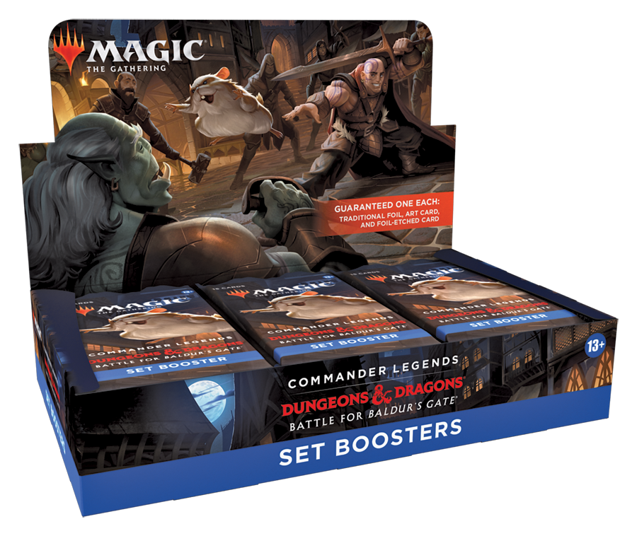 Magic the Gathering CCG: Commander Legends Battle for Baldur's Gate Set Booster Box