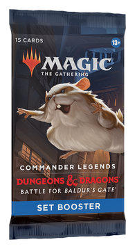 Magic the Gathering CCG: Commander Legends Battle for Baldur's Gate Set Booster Pack