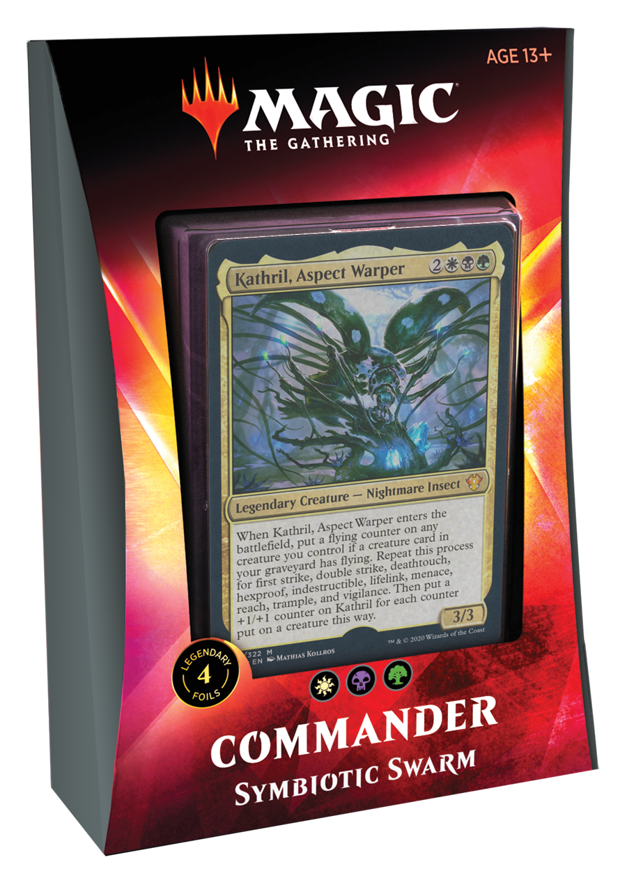 Magic the Gatherin CCG: Commander 2020 Deck - Symbiotic Swarm