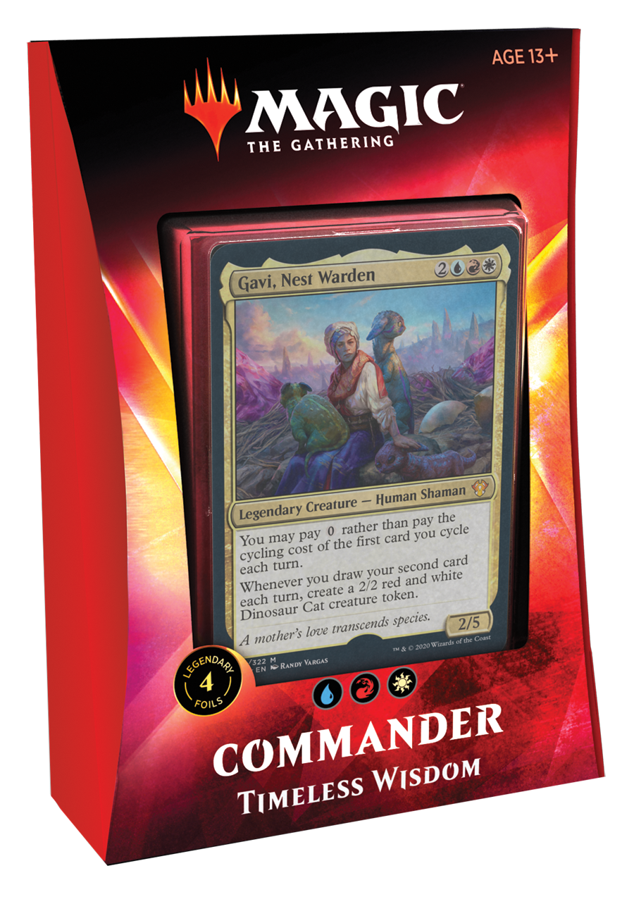 Magic the Gatherin CCG: Commander 2020 Deck - Timeless Wisdom