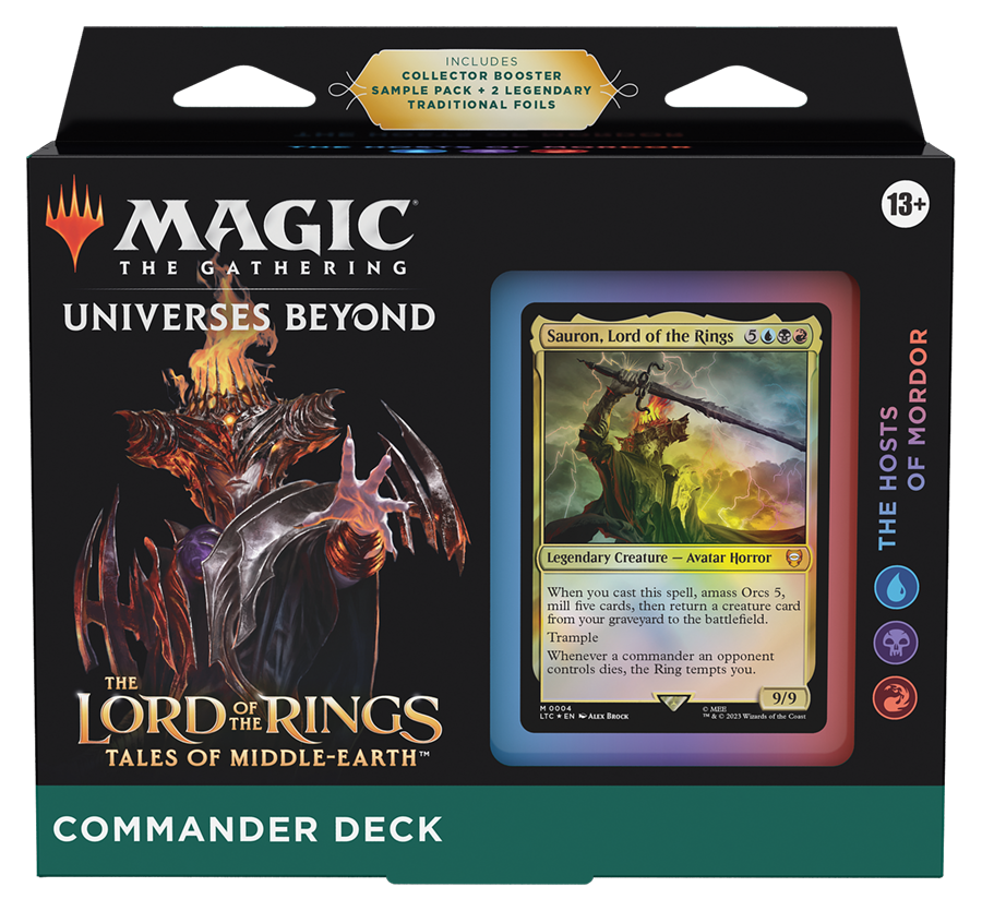 Magic the Gathering CCG: The Lord of the Rings Tales of Middle-Earth Commander Deck