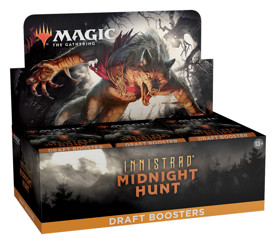 Magic the Gathering CCG: Midnight Hunt Draft Booster Box