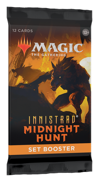 Magic the Gathering CCG: Midnight Hunt Set Booster Pack