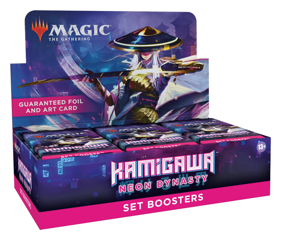Magic the Gathering CCG: Kamigawa Neon Dynasty Set Booster Box