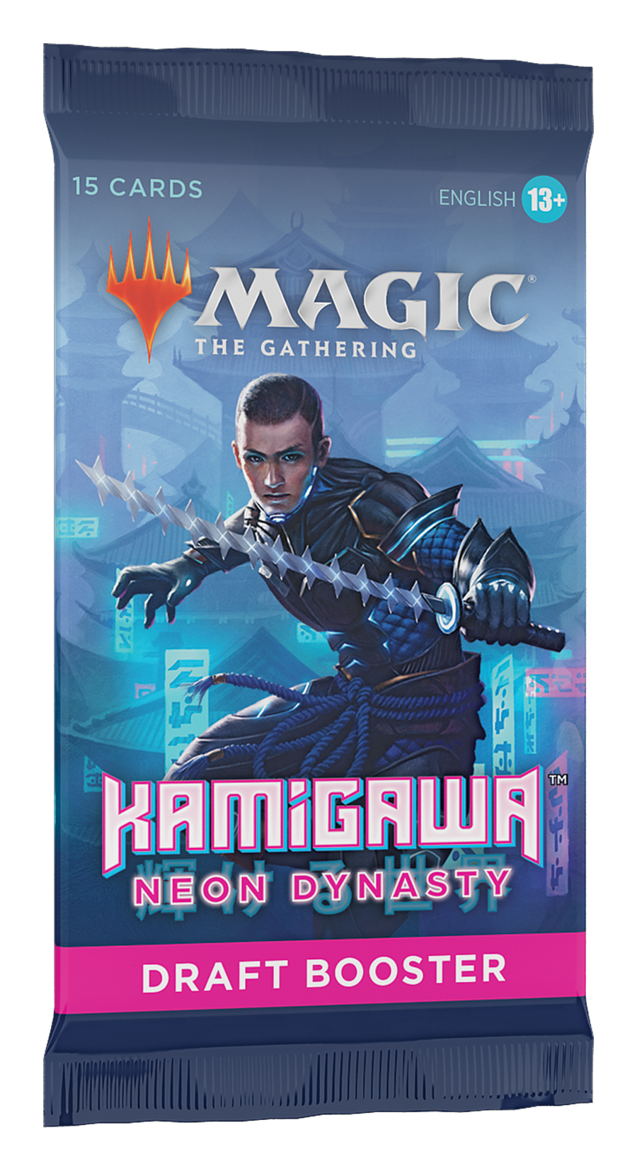 Magic the Gathering CCG: Kamigawa Neon Dynasty Draft Booster Pack