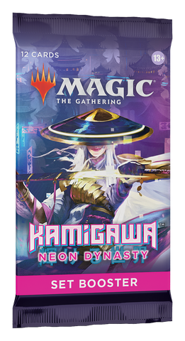 Magic the Gathering CCG: Kamigawa Neon Dynasty Set Booster Pack
